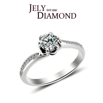 【JELY】細數回憶0.30克拉-H&A八心八箭美鑽戒