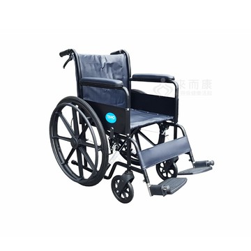 來而康 耀宏 機械式輪椅(未滅菌) yh117 鐵製輪椅 雙煞 皮面 手動輪椅 輪椅捐贈 輪椅補助a