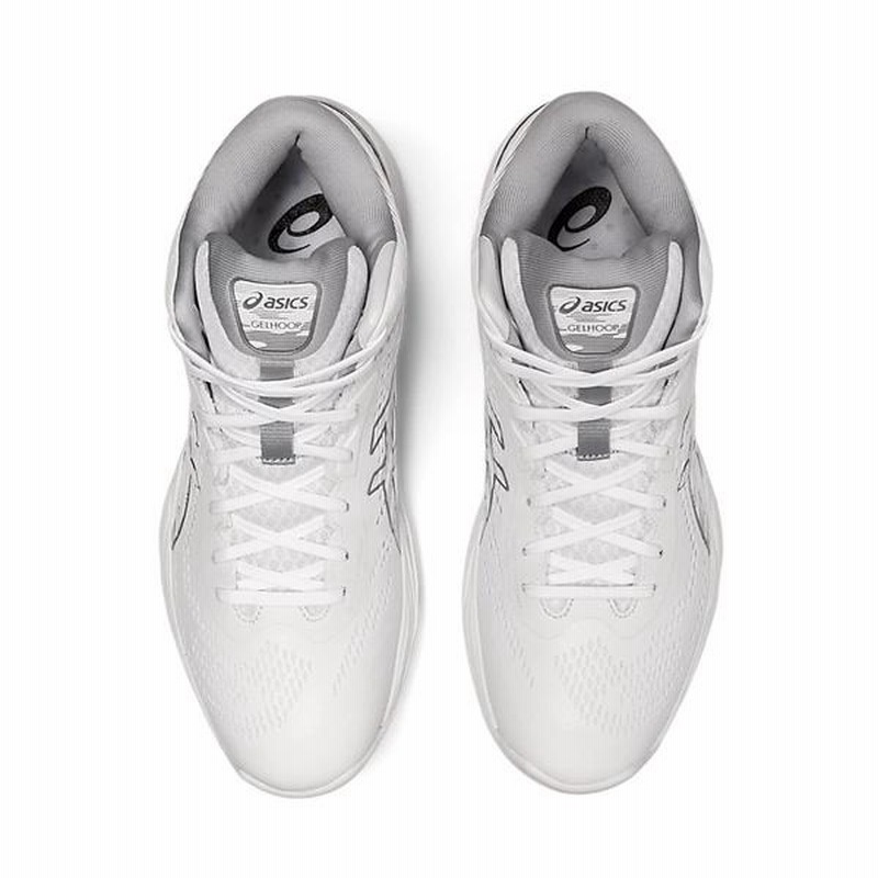 ASICS ゲルフープ V14 EXTRA WIDE ホワイト×ホワイト 【asics