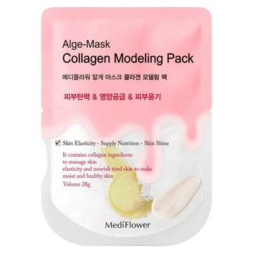 MediFlower 台灣公司貨 SPA海藻軟膜 粉色/膠原  1組  1入