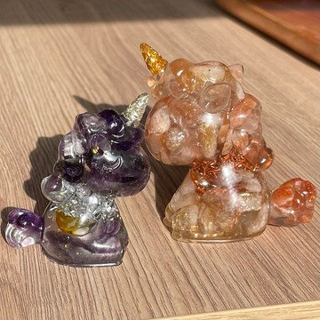 獨角獸 | 手作 客製化 奧根能量水晶