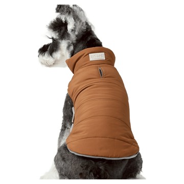 pehom 雙面寵物外套背心 橘灰 XL 寵物保暖 舒適透氣  1入