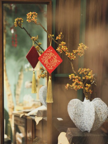 駿年・心意刺繡春聯 Embroidered Horse Plaque