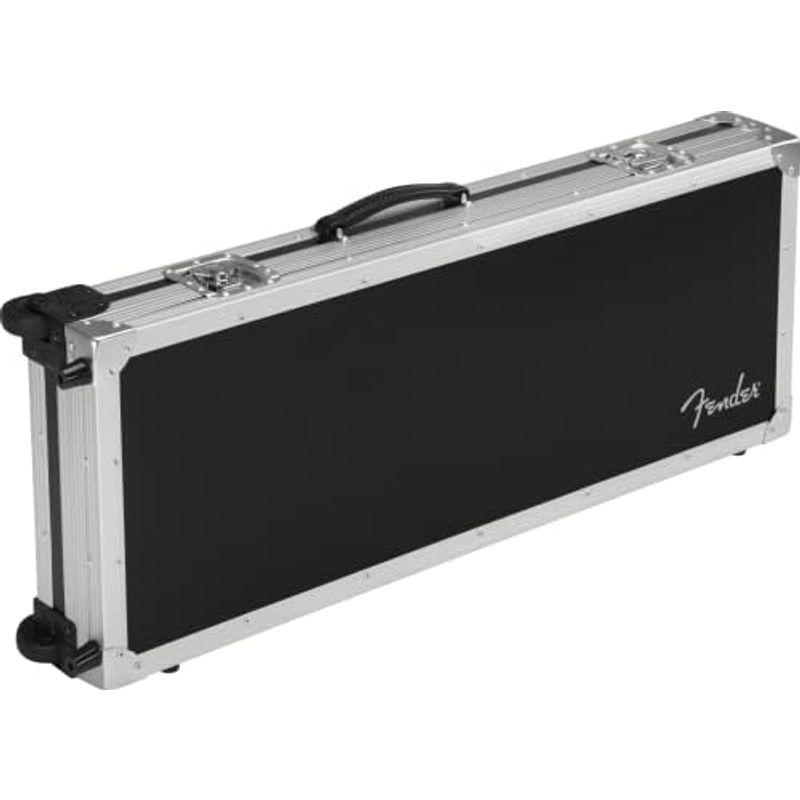 フライトケース Fender フェンダー CEO Flight Case with Wheels, Black and Silver