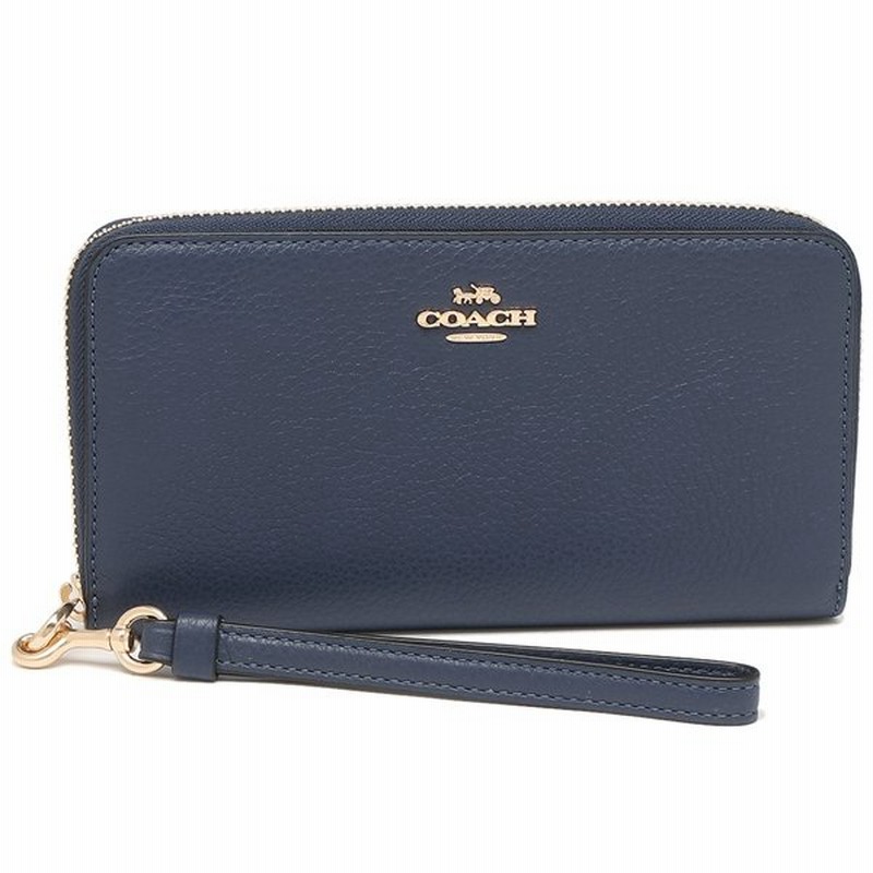 P10 還元 9 11限定 残りわずか コーチ アウトレット 長財布 ネイビー レディース Coach C4451 Imcob 通販 Lineポイント最大0 5 Get Lineショッピング