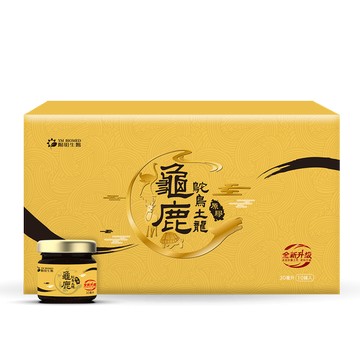 龜鹿鴕鳥土龍原膠｜10罐×1盒 ｜滋補強身、關鍵維持、膠質、鈣