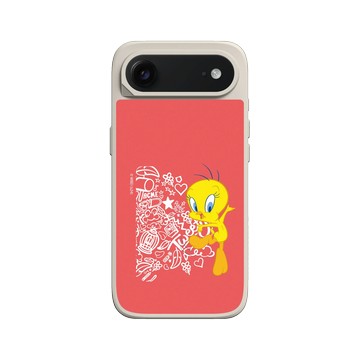 iPhone Air SolidX 貝殼灰 - 樂一通 Looney Tunes - 亂花系列-崔弟