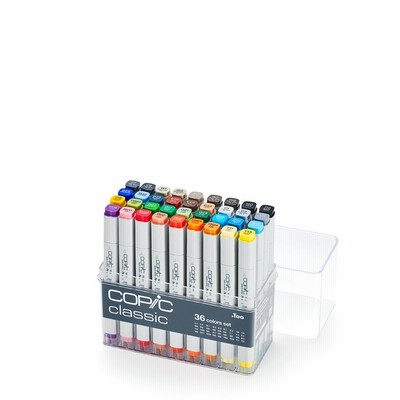コピッククラシック 36色セット　コピック　　　　　　　　　　　　　　　　