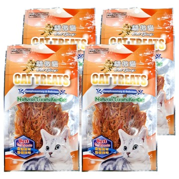 Pet Village 魔法村 貓咪蟹肉雪花絲  4個  25g  蟹肉