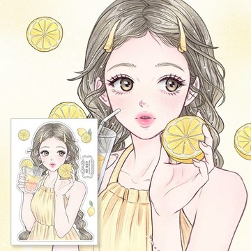 檸檬貼紙