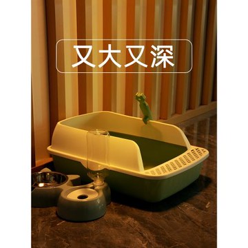 貓砂盆超大號特大號全半封閉小型式貓廁所防外濺貓沙屎盆貓咪用品