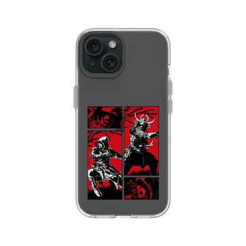 iPhone 15 Clear 透明 - Assassin's Creed - Assassin's Creed® Shadows - Naoe and Yasuke manga