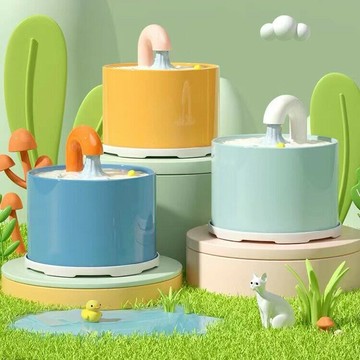 自動餵食器 智能餵食器 定時餵食器 狗狗餵食器 貓咪餵食器貓咪陶瓷飲水機自動循環流動喝水不濕嘴寵物飲水器狗狗水盆貓用品