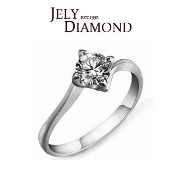 【JELY】綻放0.30克拉-八心八箭完美車工鑽戒