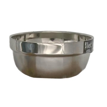 Let's cook 樂司廚品 不鏽鋼雙層隔熱碗 #304抗菌級 易潔 耐摔 防燙  銀色  1個