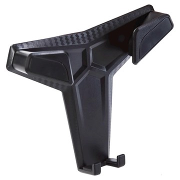 ANBORTEH 安伯特 非夾不可 重力插入型卡夢手機架 插入+旋鈕CD口  黑色  1個