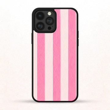 粉紅雙條紋 iPhone 手機殼 三星手機殼