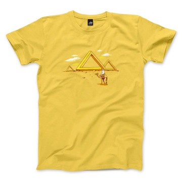 潘洛斯三角 - 黃 - 中性版T恤