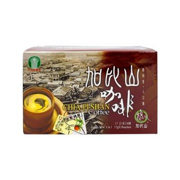 古坑加比山 二合一即溶咖啡(3盒)+三合一即溶咖啡(3盒)+奶茶(4盒)