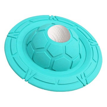 喜悠力 寵物運動訓練互動飛盤/磨牙啃咬玩具  150 x 150 x 76.5mm  1個  綠色