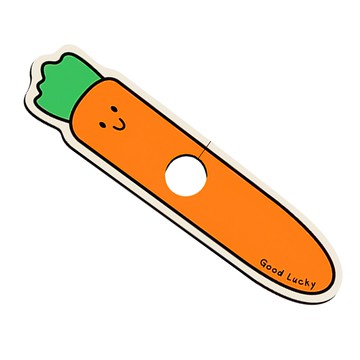 小麥購物 卡通水龍頭吸水墊  胡蘿蔔  2個