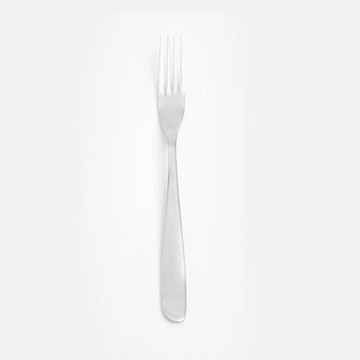 查莉不鏽鋼餐叉21cm 流線霧銀