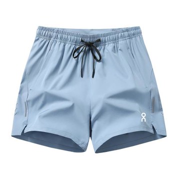 可放手機腰包 運動休閑快干透氣秀禾健身跑步藍球運動三分男短褲