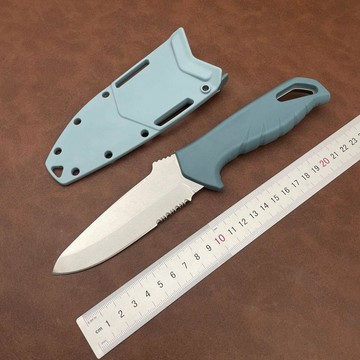 【台湾热销】新品BM蝴蝶18040小直刀高硬度鋒利露營小刀戶外刀具 多功能刀
