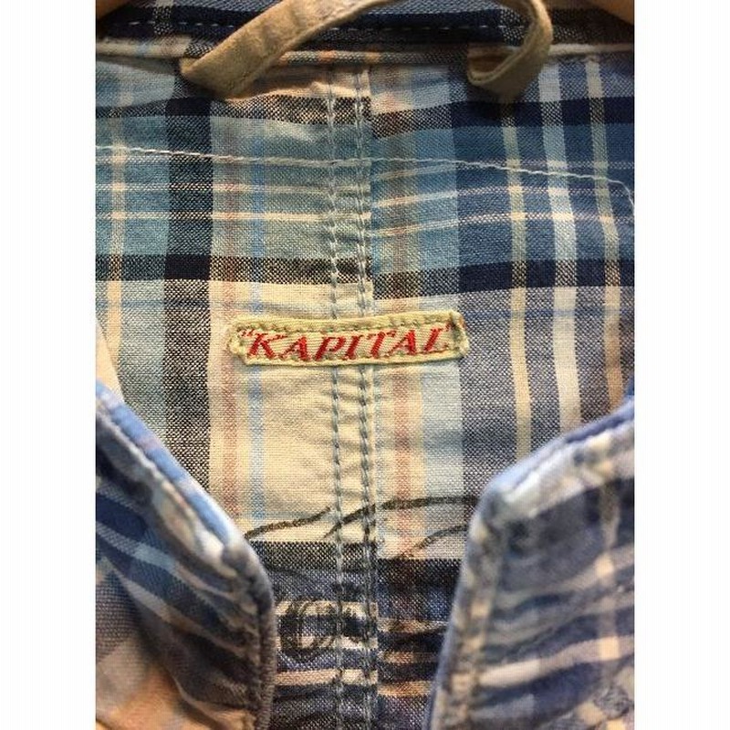 代官山)KAPITAL キャピタル パッチワーク ジャケット 代官山)KAPITAL キャピタル パッチワーク ジャケット