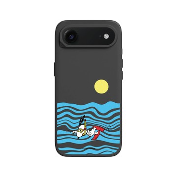 iPhone Air SolidX 黑 - 史努比 Snoopy - Dive Dog