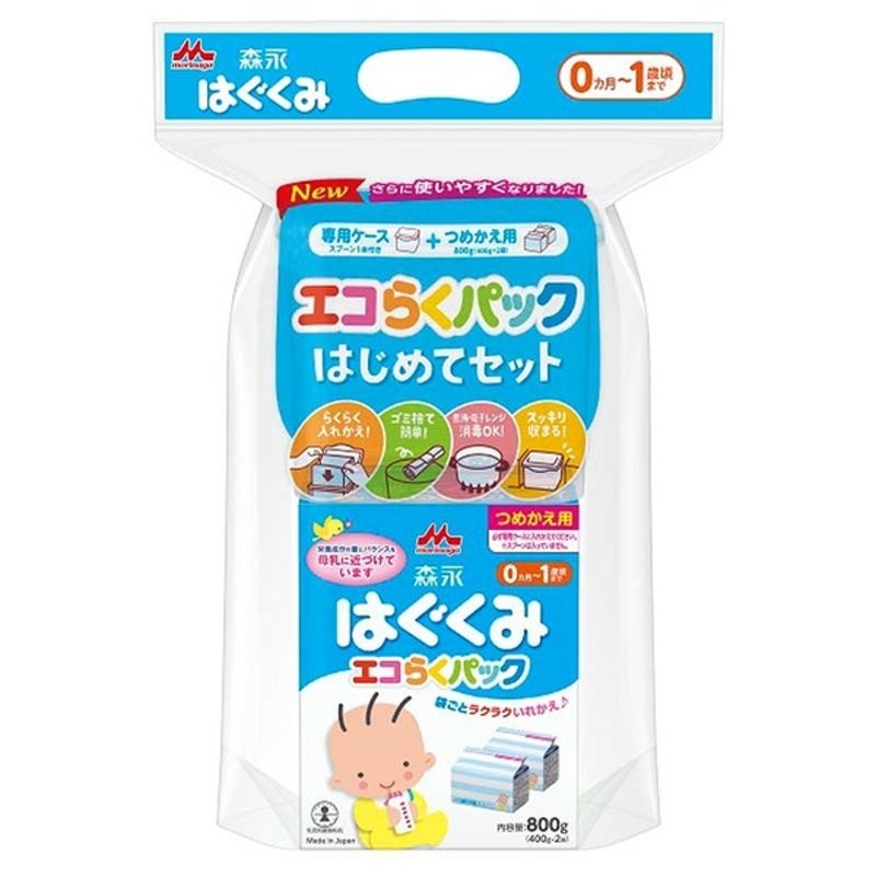 森永 はぐくみ エコらくパック 800g はじめてセット 食品 ミルク 粉ミルク 新生児ミルク 赤ちゃん本舗 アカチャンホンポ 通販 Lineポイント最大1 0 Get Lineショッピング