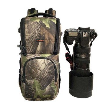 單反長焦鏡頭攝影包適用尼康200-500筒袋60-600炮包戶外雙肩包厚