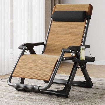 免運/開發票 躺椅折疊午休懶人休閑戶外陽臺家用沙灘成人午睡便捷靠背逍遙藤椅 快速出貨
