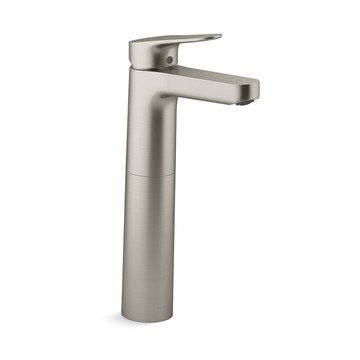 KOHLER Accliv 單槍加高型面盆龍頭(羅曼銀)