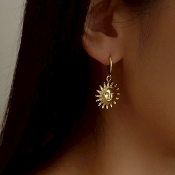 【ᴛᴏs】渡假希臘太陽耳環 Sunny Day Earrings