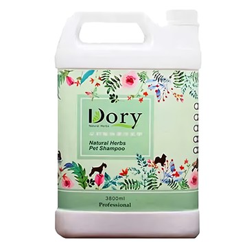 Dory 朵莉寵物潔淨美學 雙效快乾洗毛精 專業用  3.8L  1桶