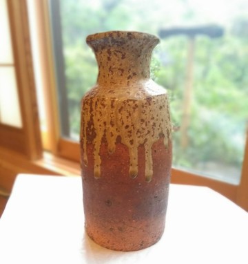自然釉花器 伊賀 花器・花瓶・陶器 單品