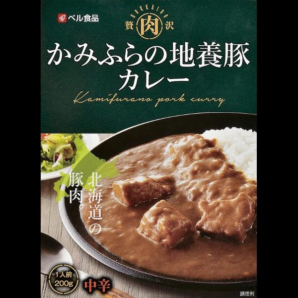 カレー レトルト セット 6食 ご当地 北海道 十勝牛カレー かみふらの地養豚カレー ベル食品 送料無料 贈答品 お取り寄せ