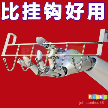 拉絲門後掛鈎廚房掛鈎壁櫥床頭掛衣架掛壁櫃子門收納門後掛衣鈎
