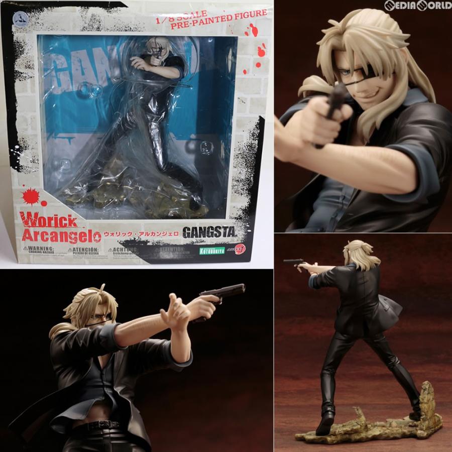 中古即納』{FIG}ARTFX J ウォリック・アルカンジェロ GANGSTA.(ギャングスタ) 1/8 完成品 フィギュア(PP649) コトブキヤ(20160917)  | LINEブランドカタログ