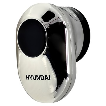 HYUNDAI 現代 顯屏型迷你電鬍刀 進口鋼材深層剃鬚 360°捕捉鬍鬚 出差旅遊隨身攜帶  PHT-045  銀色