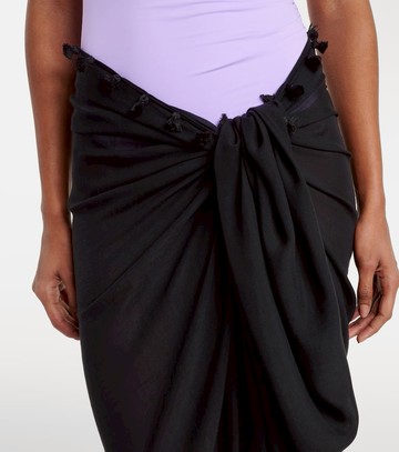 Melissa Odabash Semi-sheer beach cover-up