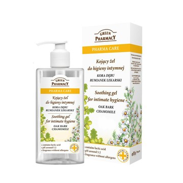 Green Pharmacy 草本肌曜 洋甘菊柔敏水嫩護膚私密潔膚露 300ml  優惠價:290元｜岡山戀香水