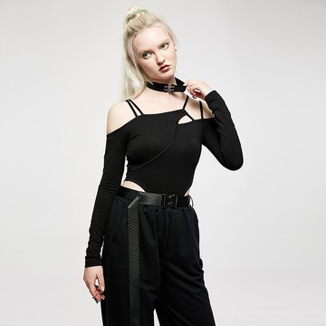 哥德女巫多重宇宙高衩上衣 / 附頸圈