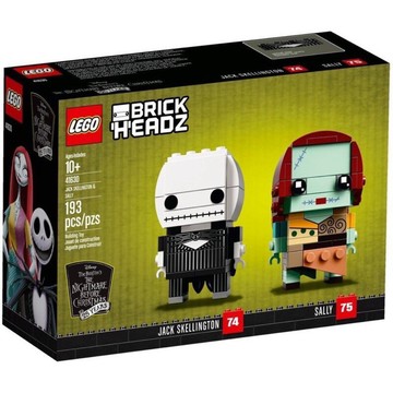 1850【台中翔智積木】LEGO 樂高 Brickheadz 41630 傑克與莎莉