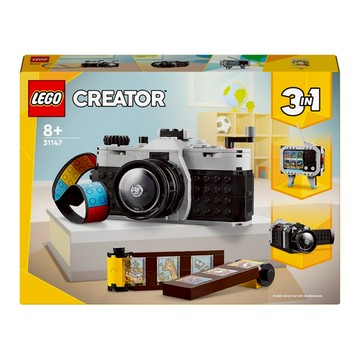 立鉅生活館  積木玩具  LEGO 樂高 31147 復古相機