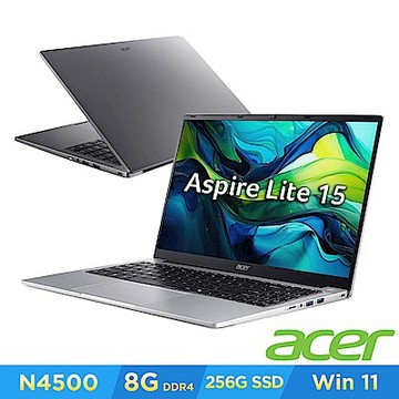 Acer 宏碁 Aspire Lite AL15-32P-C0AW 15吋筆電(Celeron N4500/8G/256G/W11)
