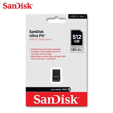【現貨免運】SanDisk Ultra Fit CZ430 512GB USB 3.2 迷你 隨身碟