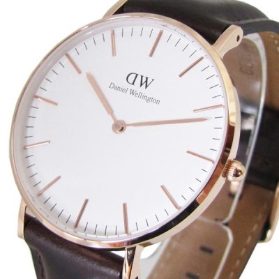 danielwellington DW 時計　レディース　ブラウン✖️ゴールド