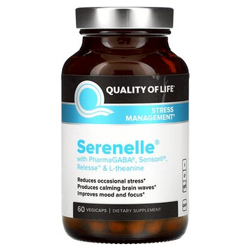 Quality of Life, Serenelle壓力緩解膠囊，60粒